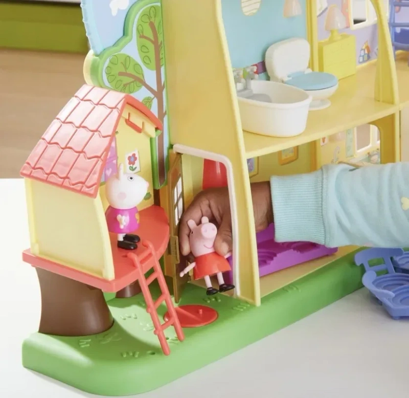 Peppa Pig будиночок будинок  «Готуємось до сну» Пеппа звук світло bedtime — фото 6