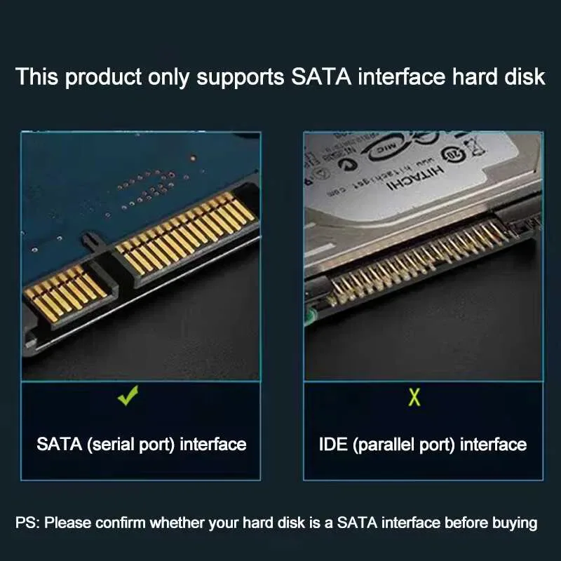 Перехідник SATA на USB для HDD та SSD. Кабель для підключення SATA — фото 7