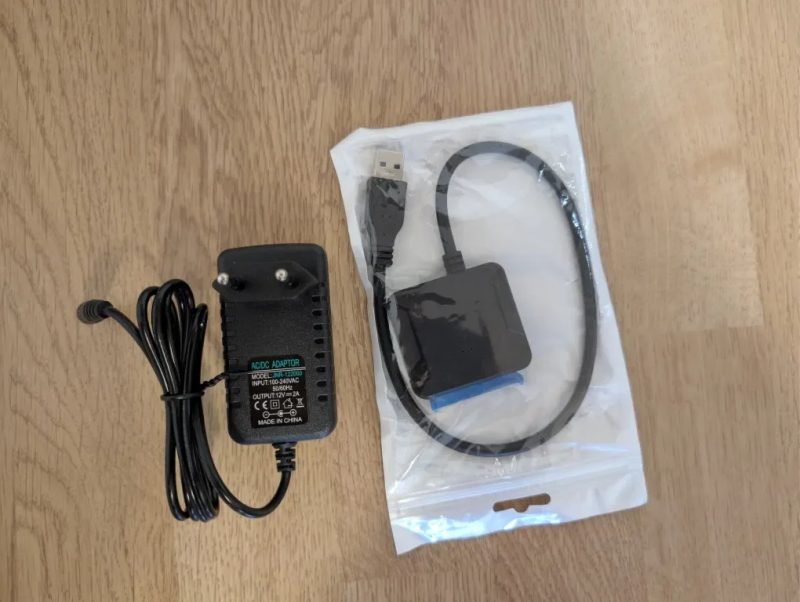 Перехідник SATA на USB для HDD та SSD. Кабель для підключення SATA — фото 8