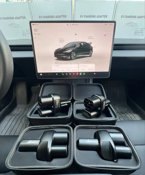 Перехідник,зарядний адаптер CCS2 Combo - Tesla AC+DC 2 в 1