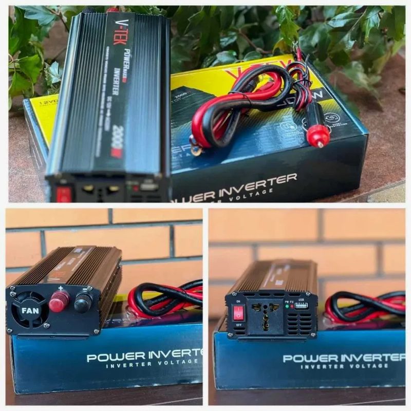 Перетворювач 12 220 чиста синусоїда 200w - 9000w.‼️  Перетворювач струму. Інвертор генератор. ДБЖ.  Перетворювач напруги. Безперебійник. Инвертор 12 — фото 3