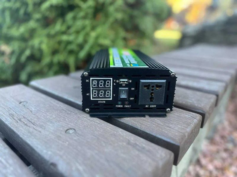 Перетворювач напруги Преобразователь тока 24 220V 5300ватт Инвертор — фото 3