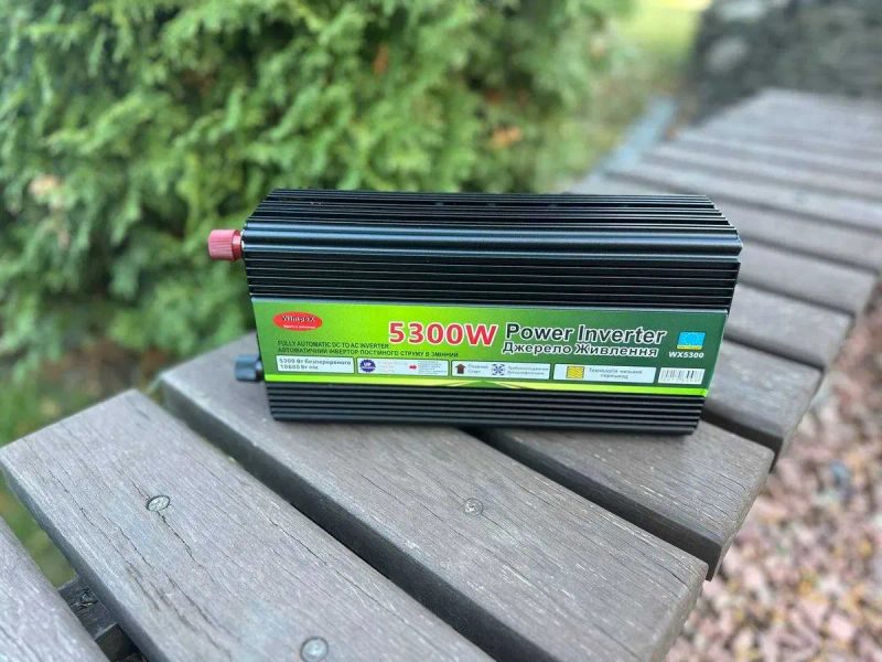 Перетворювач напруги Преобразователь тока 24 220V 5300ватт Инвертор — фото 6