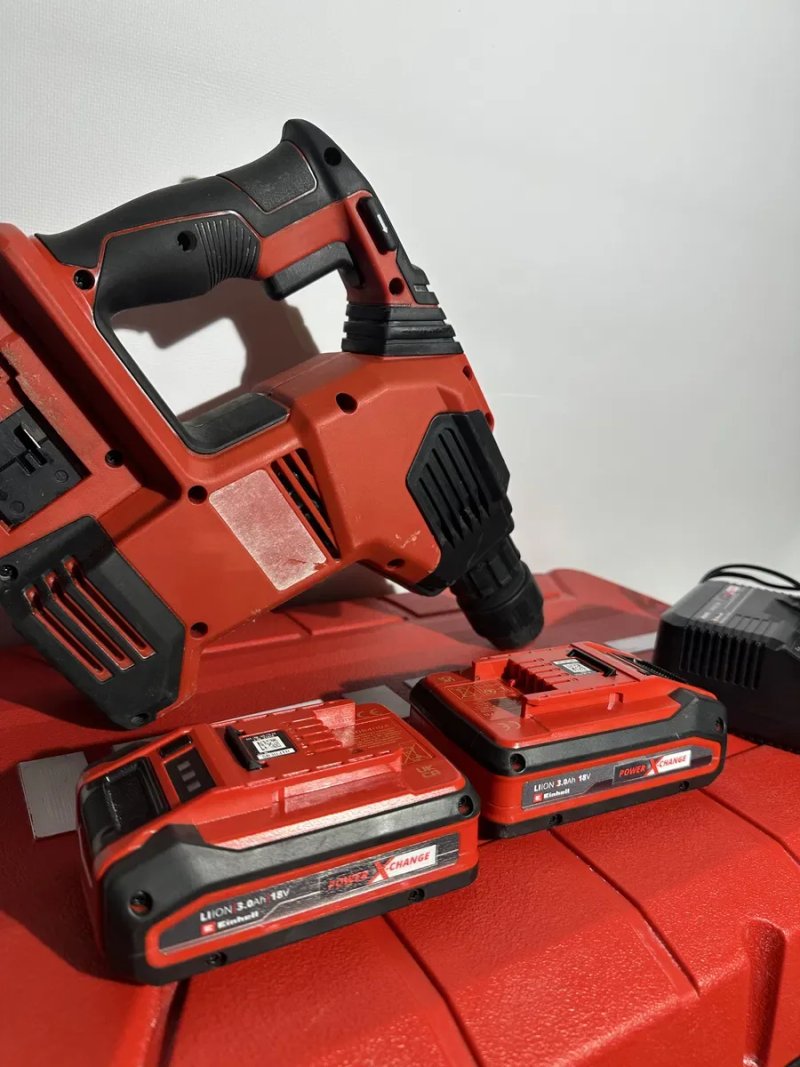 Перфоратор Einhell HEROCCO 3.2Дж акумуляторний з батареями — фото 2