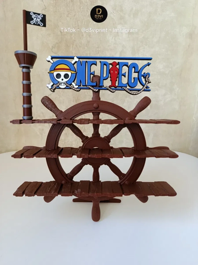 Піратський док One Piece‼️Стенд під фігурки Kinder Ван Піс Кіндер — фото 7