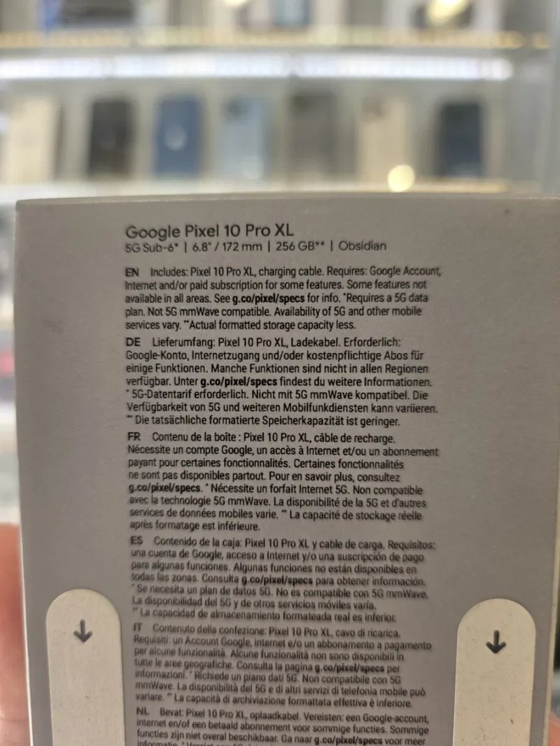 Pixel 10 Pro XL 256 GB  Obsidian — фото 3