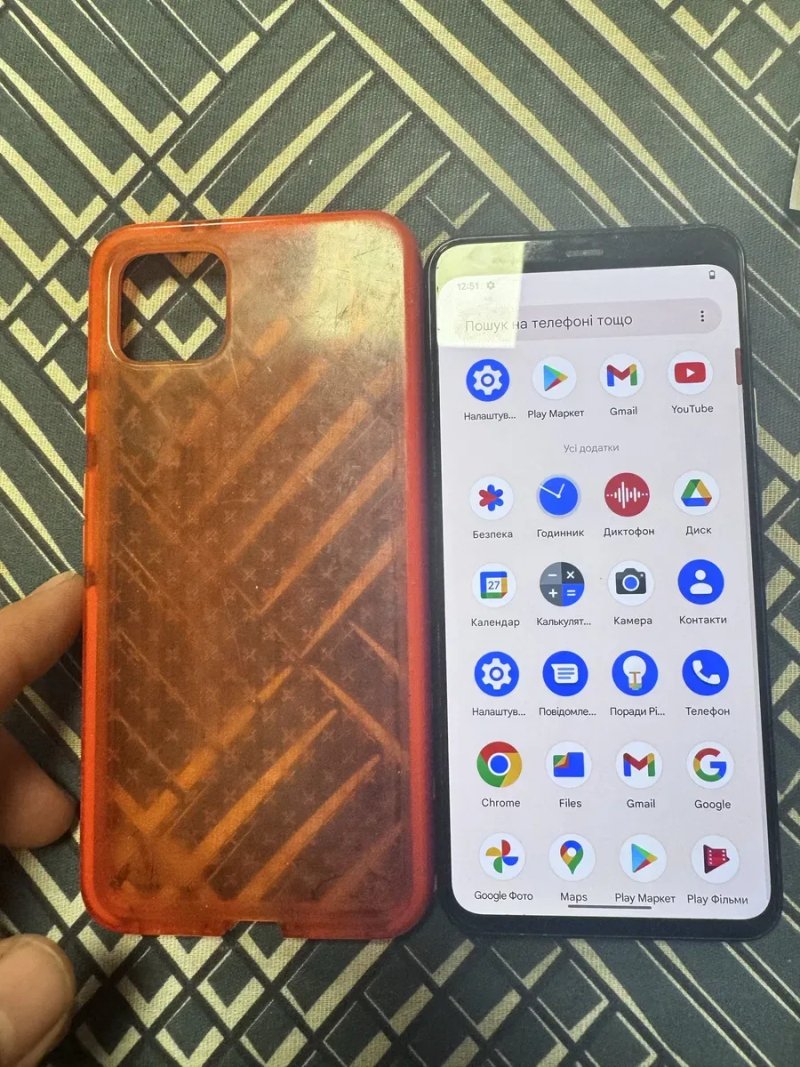 Pixel 4xl 4/64gb чорного кольору неверлок.