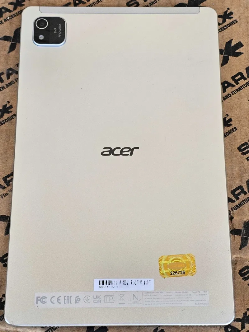 Планшет Acer Iconia Tam A10 4/64Gb Android 14 / WIFi — фото 3