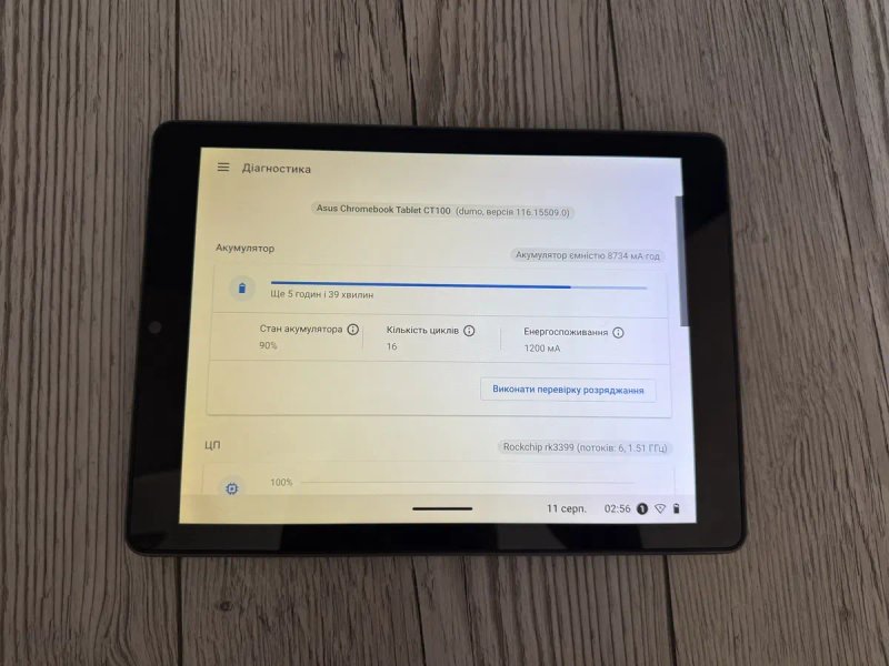 Планшет ASuS Google Chrome 10.1 CT100 4Ram 32Gb WiFi — фото 2