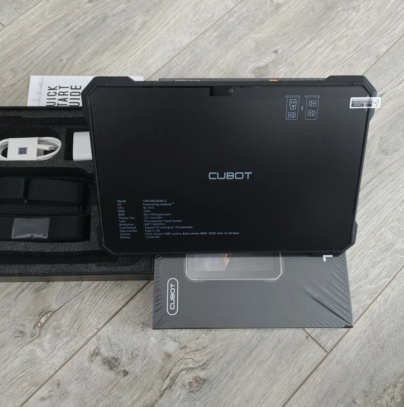 Планшет CUBOT Tab KingKong S 16/256GB MIL-STD-810H / 15300 mAh — фото 2