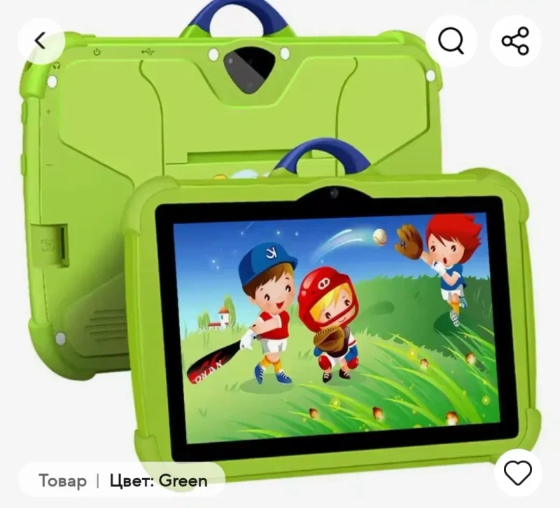планшет дитячий BDF Kids Android 13 нова модель — фото 2