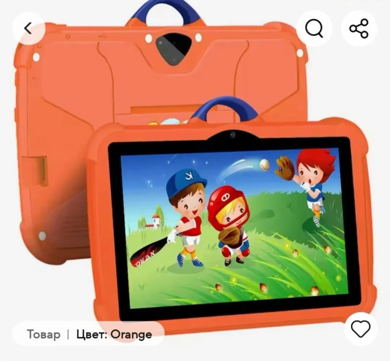 планшет дитячий BDF Kids Android 13 нова модель — фото 4