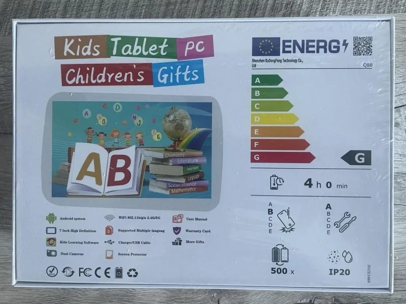 планшет дитячий BDF Kids Android 13 нова модель — фото 7