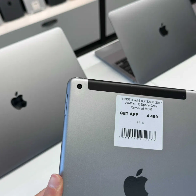 Планшет iPad 5 9.7” 32GB Wi-Fi + LTE • ГАРАНТІЯ • СТАН 8.8/10 112367 — фото 3