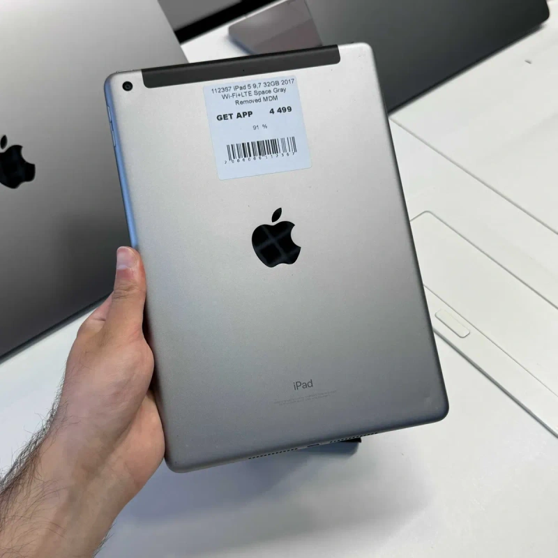 Планшет iPad 5 9.7” 32GB Wi-Fi + LTE • ГАРАНТІЯ • СТАН 8.8/10 112367 — фото 4