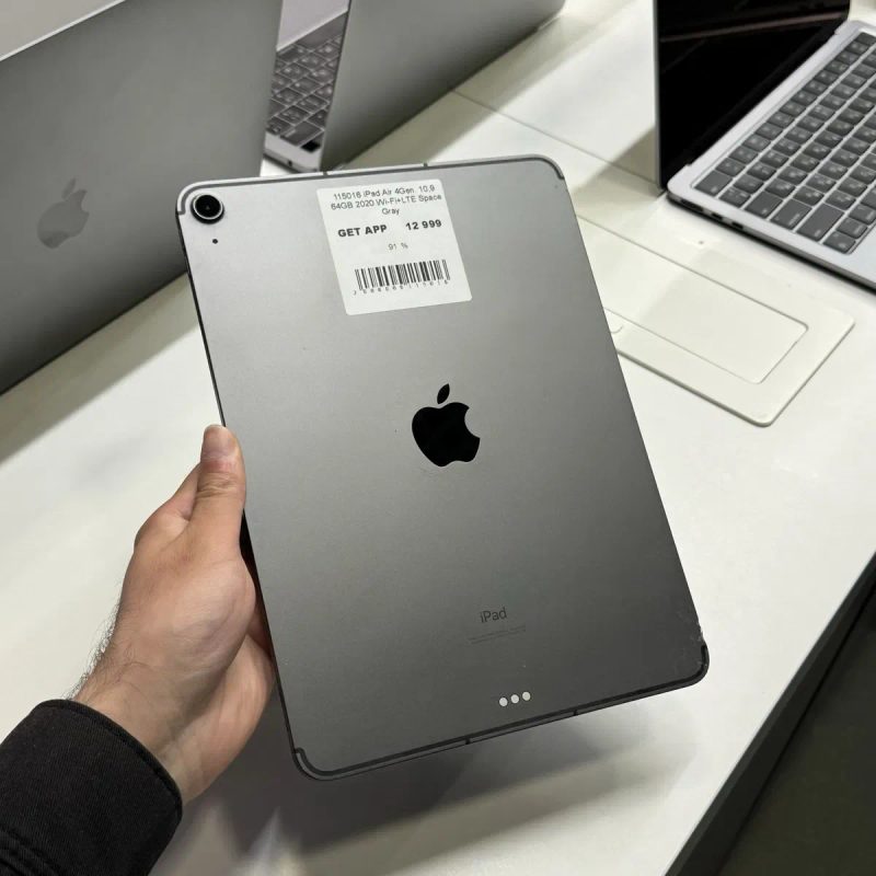 Планшет iPad Air 4 10.9” 64GB Wi-Fi+LTE • ГАРАНТІЯ • СТАН 9.4/10 115016 — фото 3