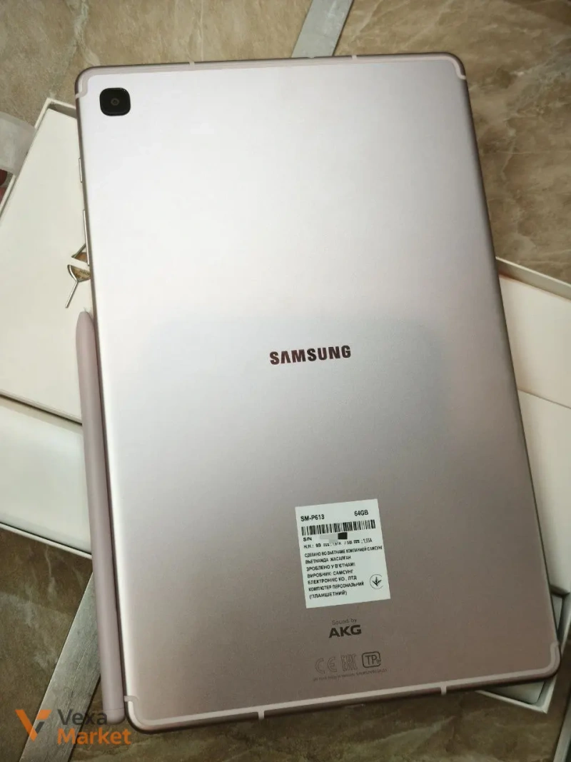Планшет Samsung Galaxy Tab S6 Lite 2022 SM-P613 4/64 GB Wi-Fi рожевий — фото 3