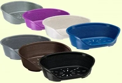 Пластиковий лежак для собак Siesta Deluxe Fеrplast, Сіеста Делюкс 2,4,
