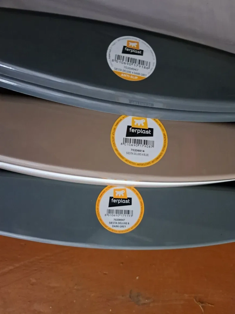 Пластиковий лежак для собак Siesta Deluxe Fеrplast, Сіеста Делюкс 2,4, — фото 2