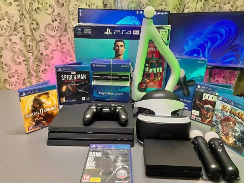 Playstation 4 Pro + Ps Vr 2 ,пс 4,гарантія, без передплат