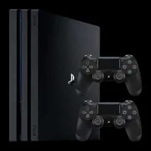 PlayStation 4 PRO с играми в комплекте (GTA 5, FIFA 24). Акции.