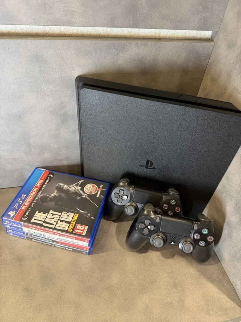 ‼️ Playstation 4 SLIM 1Tb 1000 Gb + 2 геймпади ps4 пс4 гарантія — фото 3