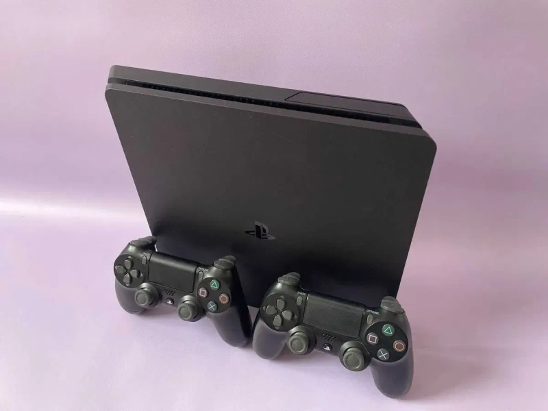 PlayStation 4 Slim 500GB / 2 джойстика / PS4 Слім 500 Гб, Гарантія — фото 2
