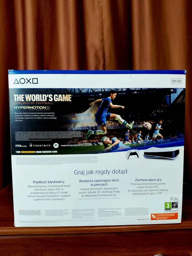 PlayStation 5 Blu-ray 825 GB White FIFA 23 Bundle Нова з дисководом! — фото 2