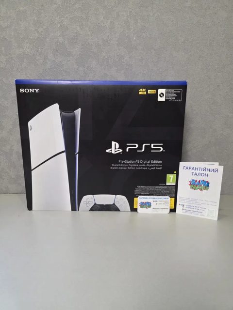 Playstation 5 Ps5 Ps Sony Slim Model CFI2016 CFI-2016 CFI 2016 Digital Edition 12 Місяців Гарантія Магазин SSD 1TB 1024GB