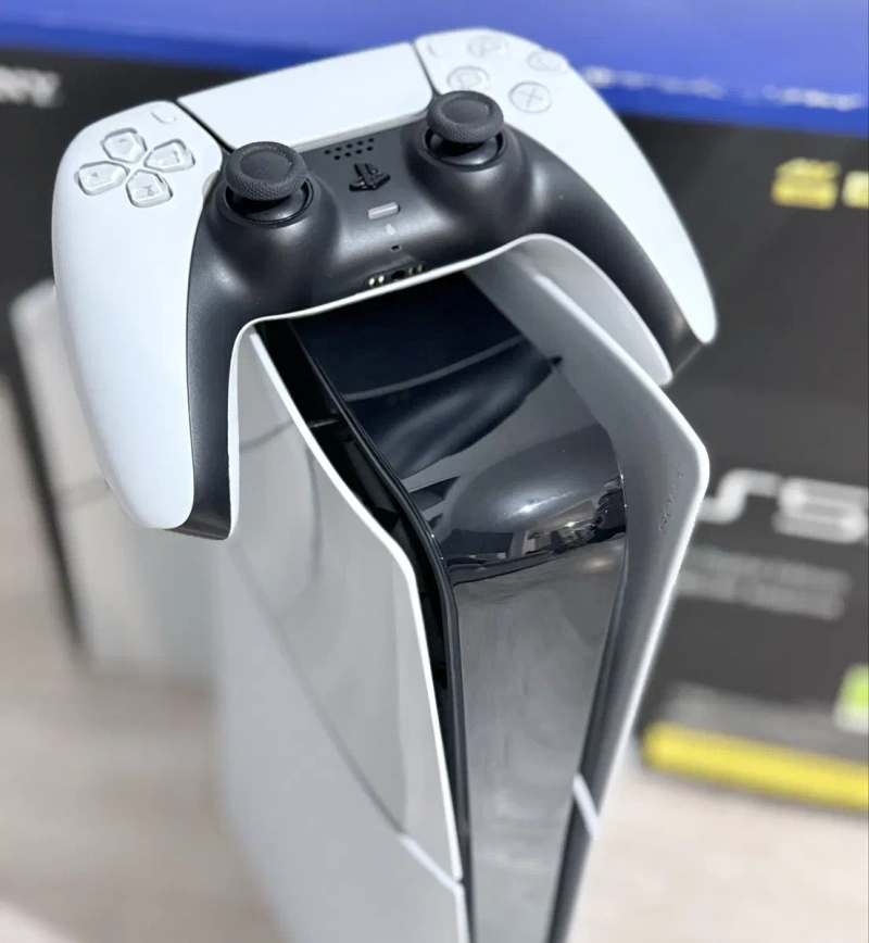 PlayStation 5 Slim 1tb Digital Edition ps5 приставка — фото 3