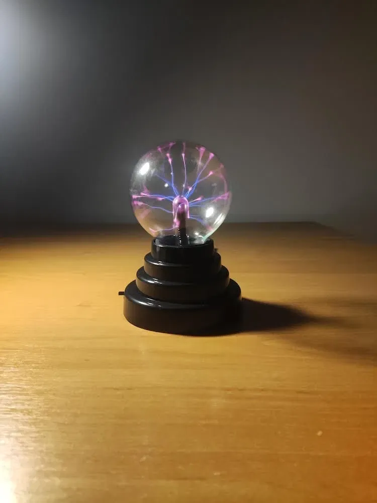 Плазмова куля Тесли Plasma Light з блискавками 3,5 дюйма — фото 8