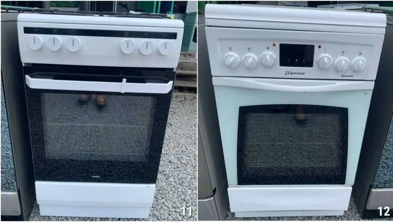 ПЛИТА Газова HANSA FT634 50см НЕРЖАВІЙКА Конвекція ГРИЛЬ Б\у Німеччина — фото 7