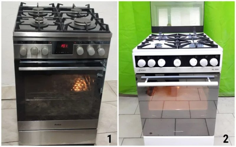 Плита ГАЗОВА Mastercook SLi8962 з ЄВРОПИ Духовка Газ Електро Конвекція — фото 2