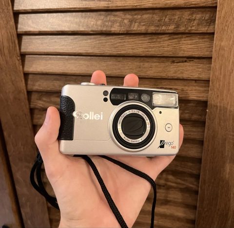 Плівковий фотоапарат Rollei Prego 140 / VarioApogon HFT / Стан майже ідеал + Шкіряний чохол Haso