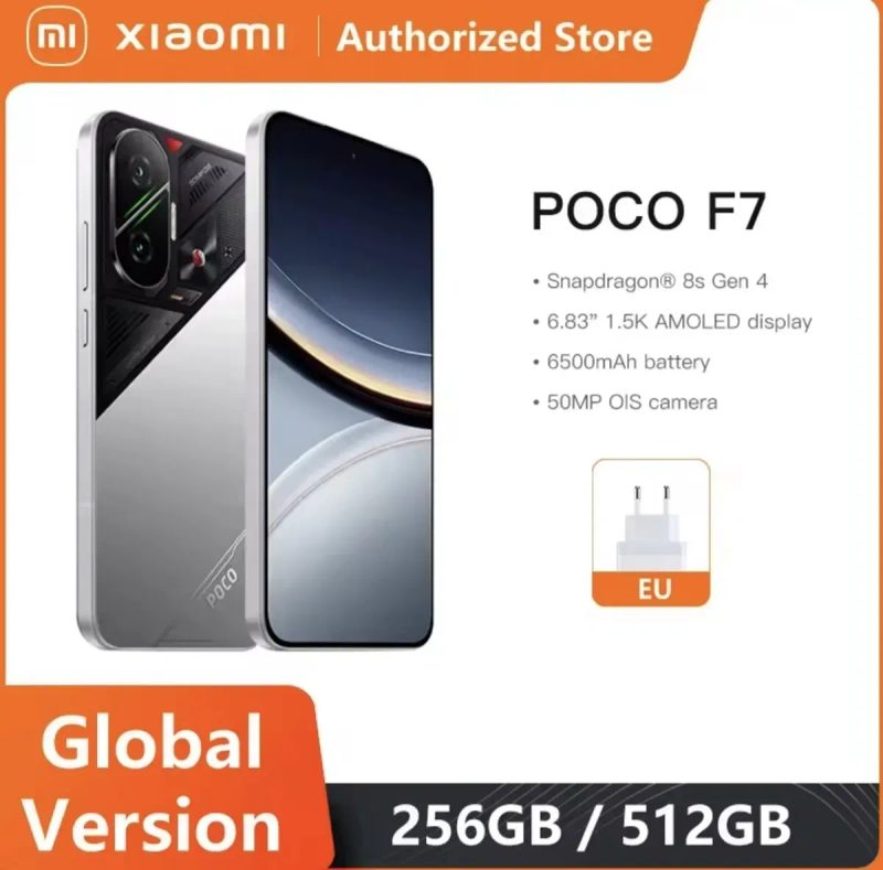 Poco F7 12*512 Global NEW Adapter 90W в комплекті чохол в подарунок — фото 4