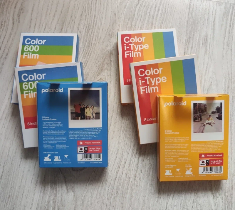 Polaroid Color Film 600/I-Type - Пленка Картридж Касета