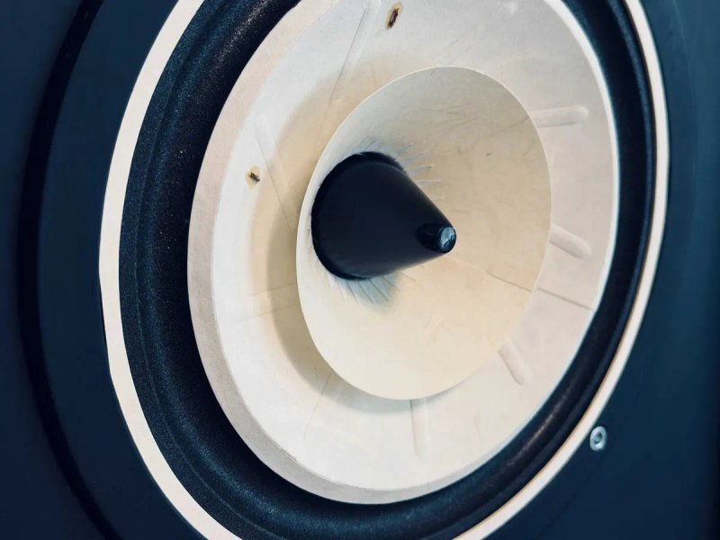 Полочный широкополосник Леонида Фляка — наша версия Lowther ℹ️ 8" AlNiCo 4,5 кг, диффузор из тутовой бумаги, пассивный радиатор | Украина — фото 4