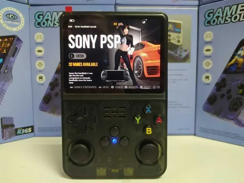 Портативна PSP приставка Data Frog R36S як Anbernic та Miyoo Mini Plus — фото 2