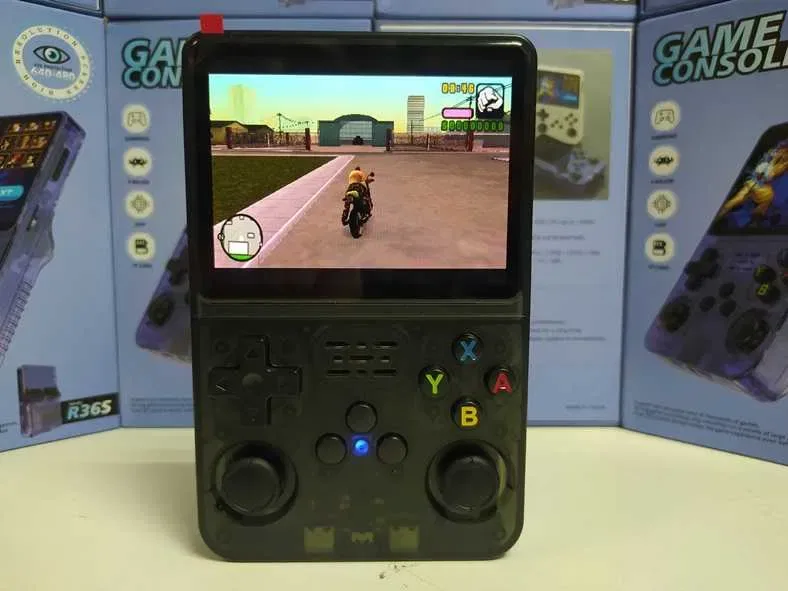 Портативна PSP приставка Data Frog R36S як Anbernic та Miyoo Mini Plus — фото 4
