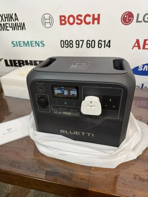 Портативна зарядна станція Bluetti AC180 1152Wh