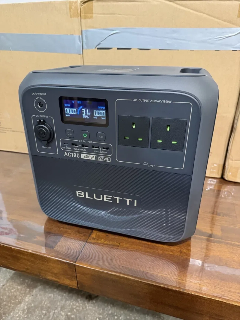 Портативна зарядна станція Bluetti AC180 1152Wh — фото 3