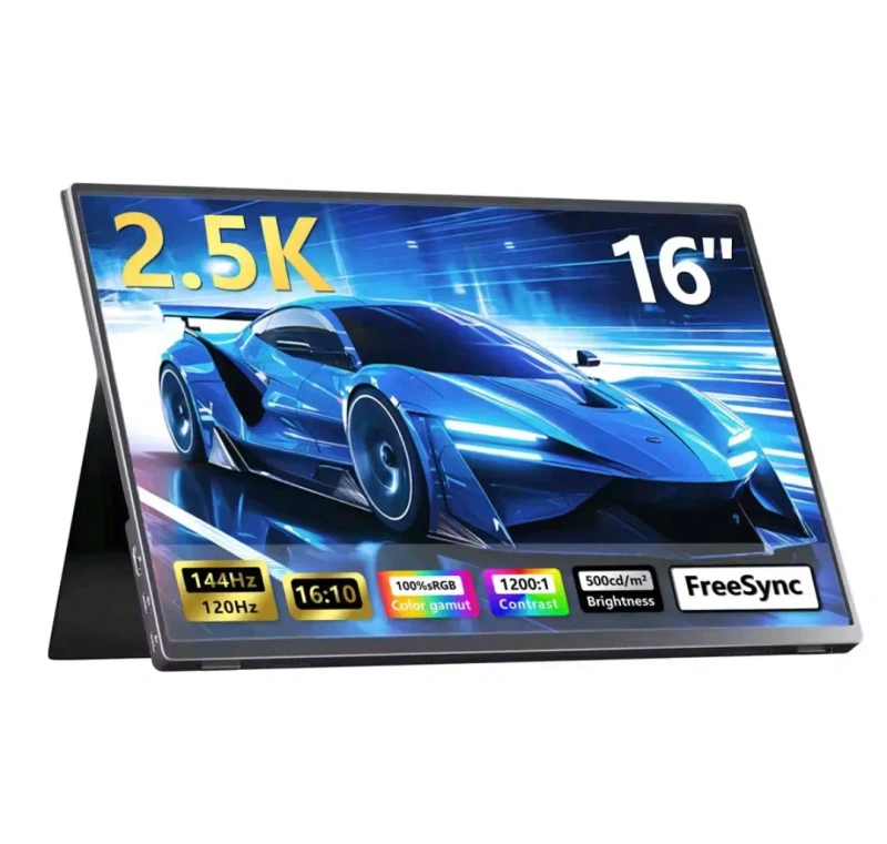 Портативний монітор KTHiN PG03 PRO 144Гц 2.5К 16 дюйм Type C 3.1 HDMI