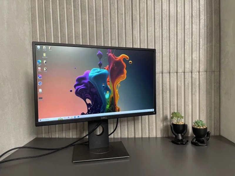 Поворотні Монітори DELL 27 дюймів P2717H full hd — фото 4