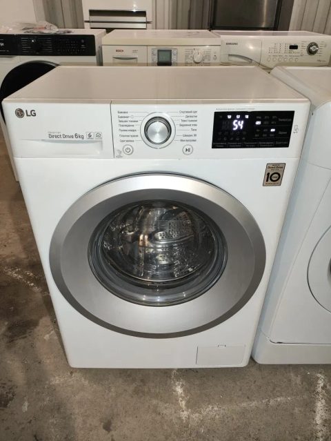 Пральна машина 6kg LG Direct Drive. Гарантія! Доставка!