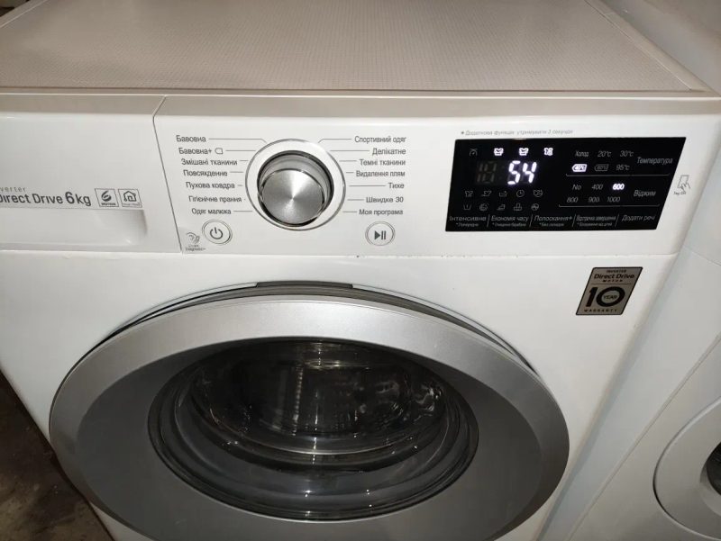 Пральна машина 6kg LG Direct Drive. Гарантія! Доставка! — фото 3