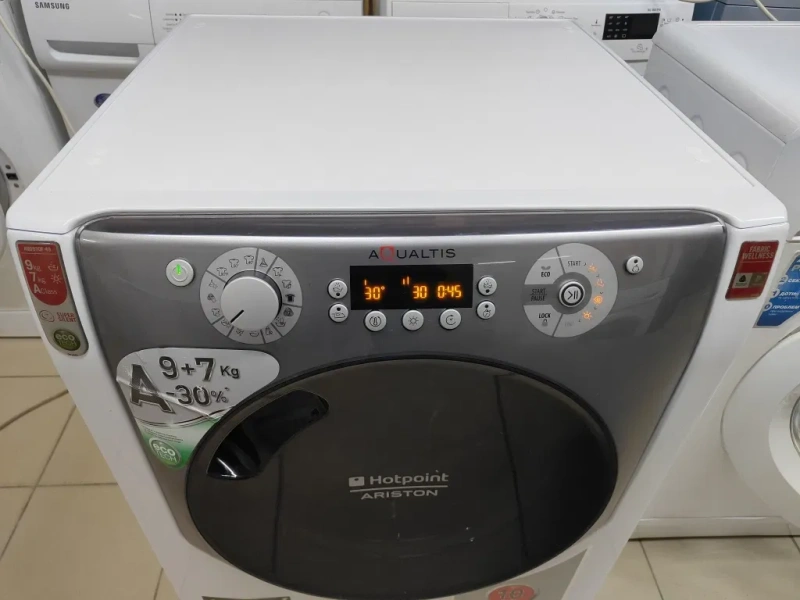 Прально-сушильна машинка Hotpoint Ariston 9 /7 кг 1400 об.хв — фото 2