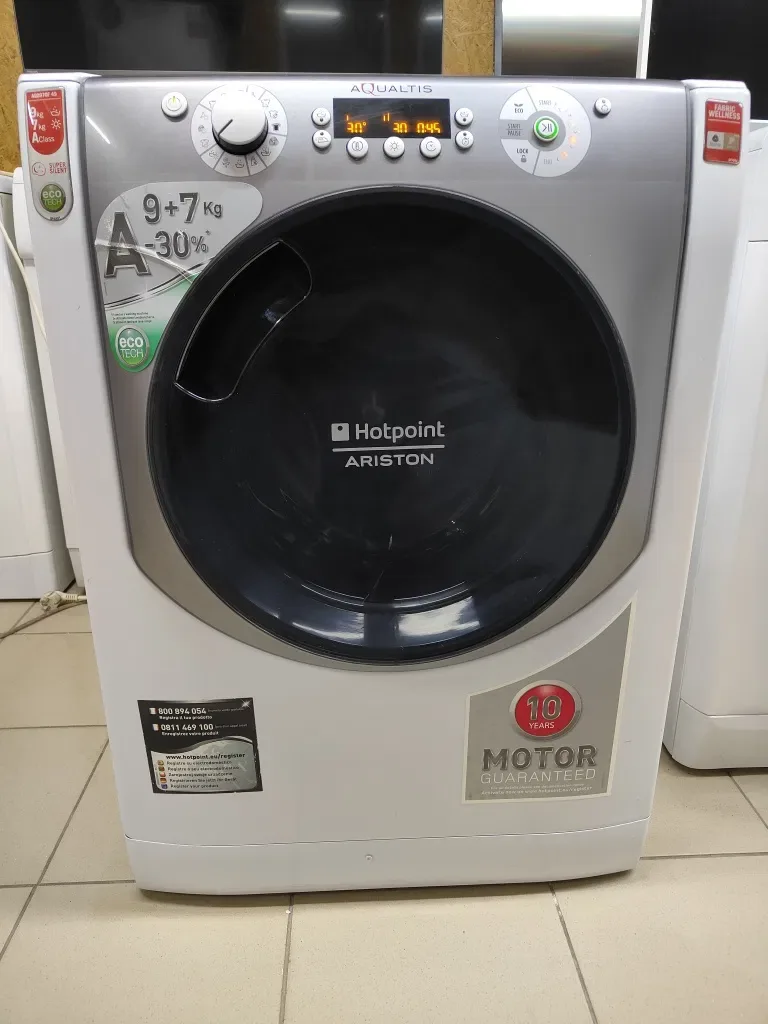 Прально-сушильна машинка Hotpoint Ariston 9 /7 кг 1400 об.хв — фото 6