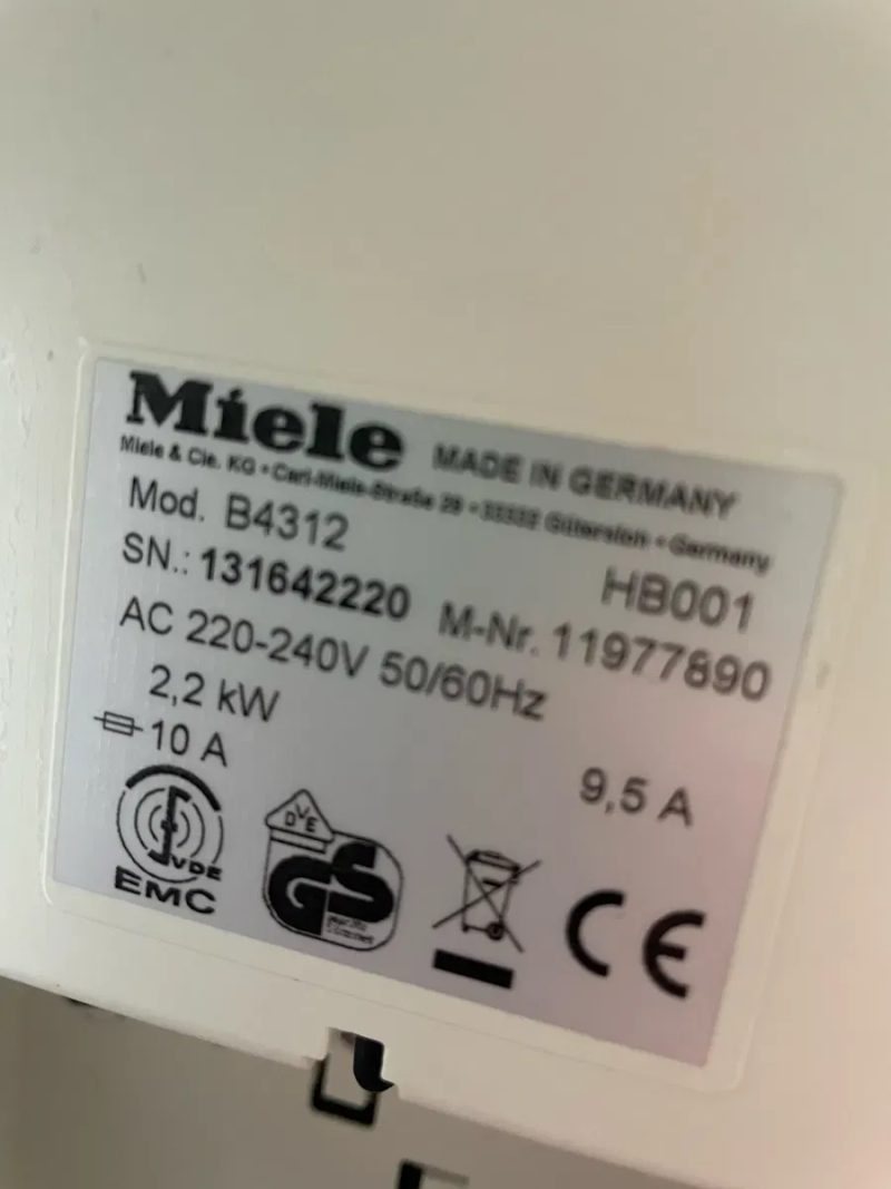 Прасувальна Система Miele B4312 Виставка — фото 8