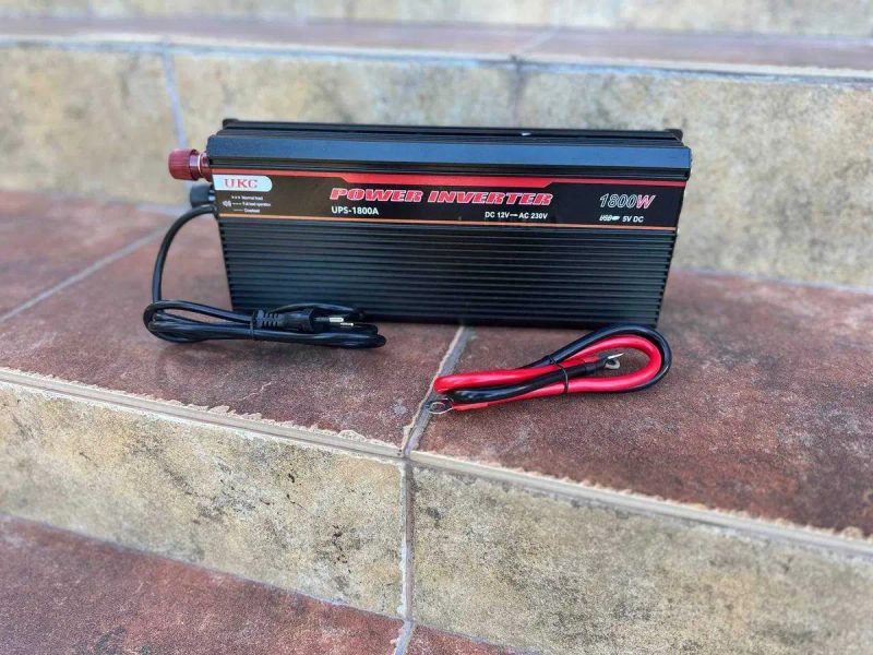 Преобразователь 12 220 чистая синусоида 1800w.‼️ Преобразователь 12 220 с зарядкой 1800ватт.‼️Инвертор генератор 1800. 12 220 инвертор 12 220.‼️ ИБП. — фото 2