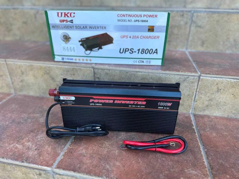 Преобразователь 12 220 чистая синусоида 1800w.‼️ Преобразователь 12 220 с зарядкой 1800ватт.‼️Инвертор генератор 1800. 12 220 инвертор 12 220.‼️ ИБП. — фото 3